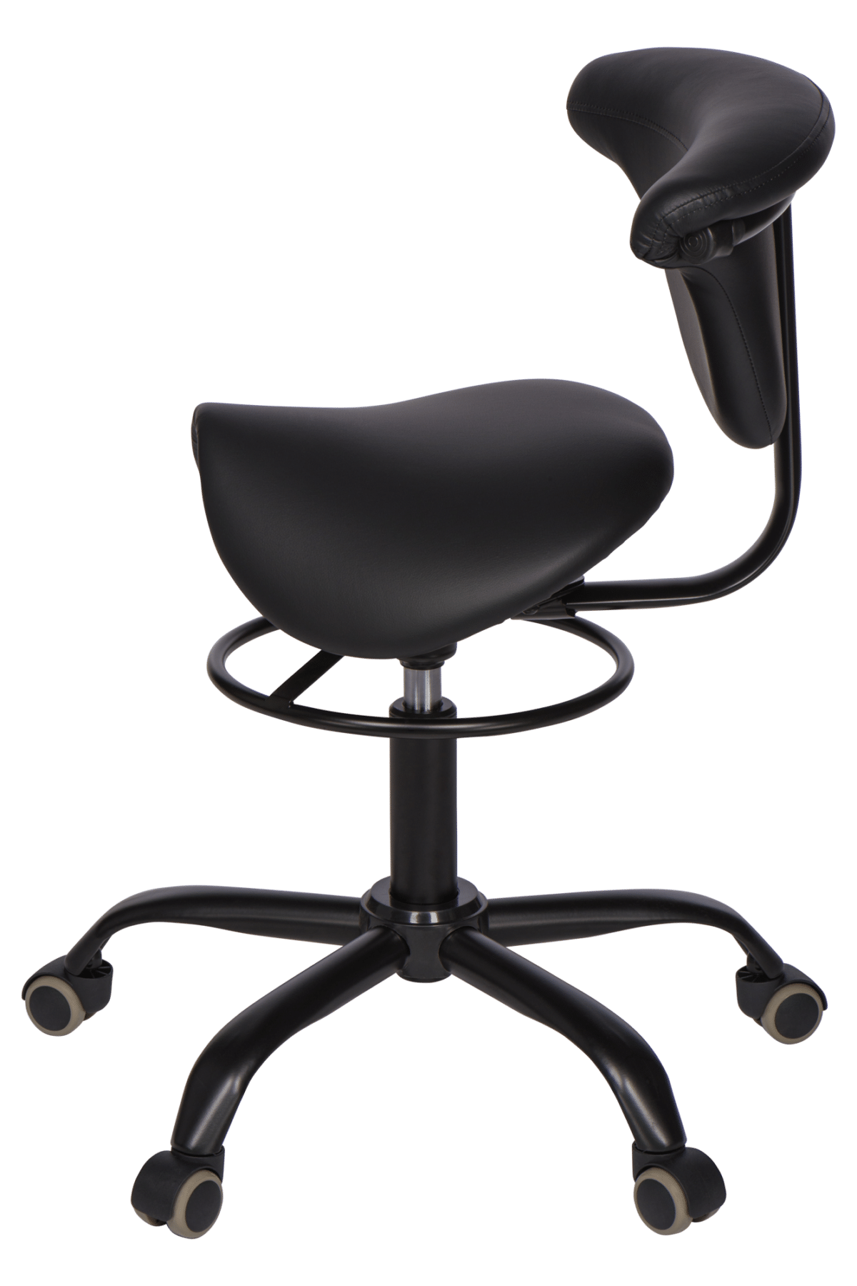 Virgin Nails Tabouret/Zadelkruk Zwart