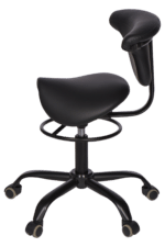 Virgin Nails Tabouret/Zadelkruk Zwart