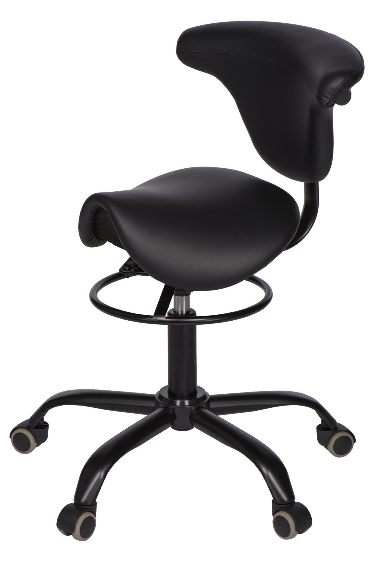 Virgin Nails Tabouret/Zadelkruk Zwart