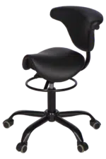 Virgin Nails Tabouret/Zadelkruk Zwart