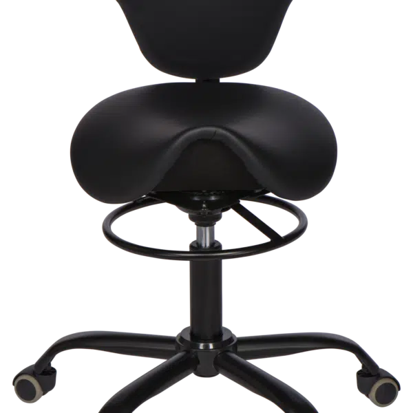 Virgin Nails Tabouret/Zadelkruk Zwart