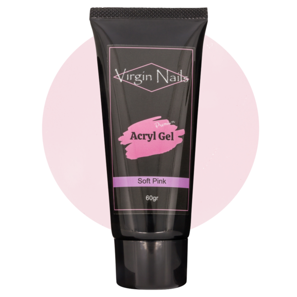 Virgin Nails Acryl Gel Premium "Soft Pink" 60gr