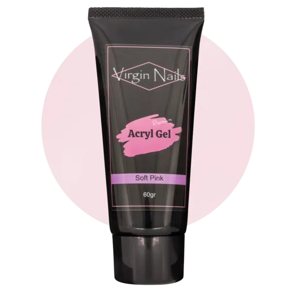 Virgin Nails Acryl Gel Premium "Soft Pink" 60gr