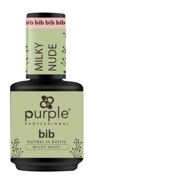 Purple Professional BIB Builder In Bottle - Milky Nude 15ml