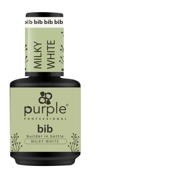 Purple Professional BIB Builder In Bottle - Milky White 15ml