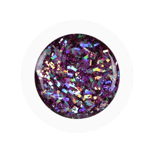 Purple Professional Cosmic Art Gel - Kit 2