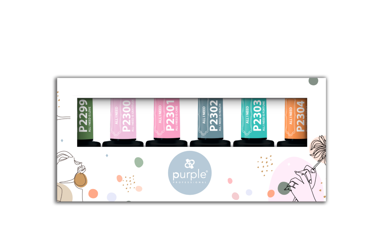 Purple Professional Gel Polish All I Need Collection Kit Purple Professional Gel Polish All I Need Collection Kit