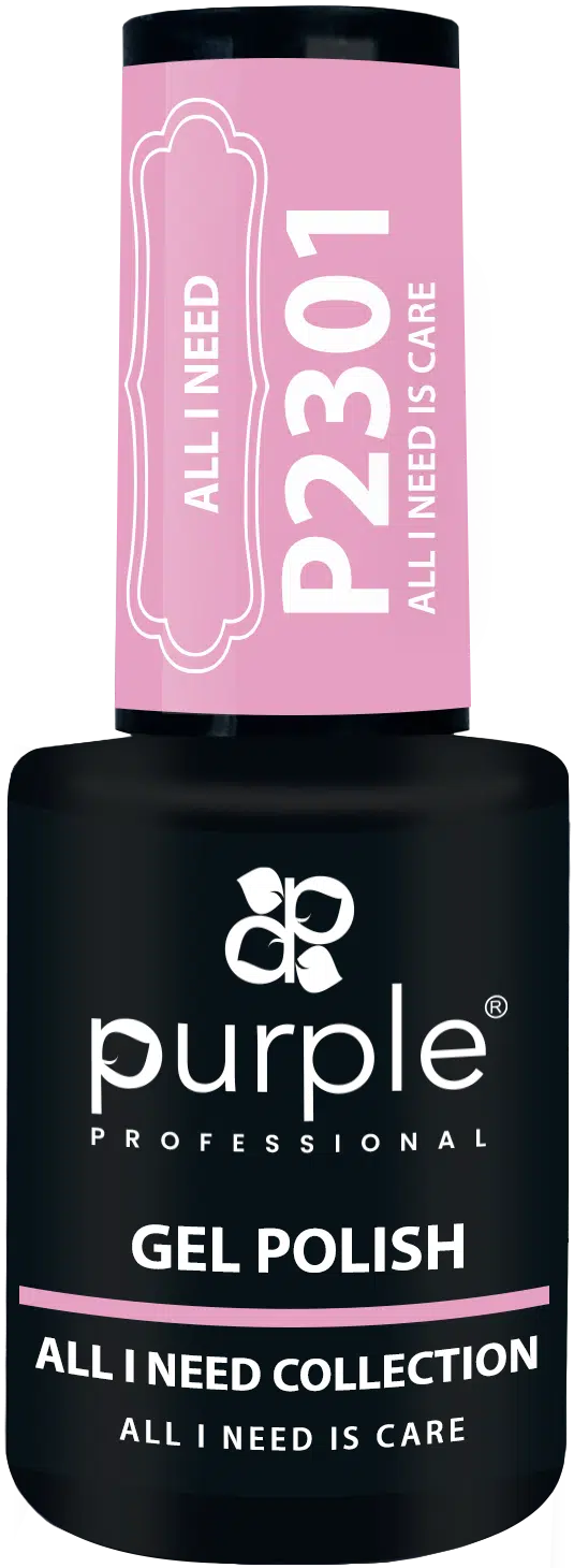Purple Professional Gel Polish All I Need Is Care 10ml (P2301) Purple Professional Gel Polish All I Need Is Care 10ml (P2301)