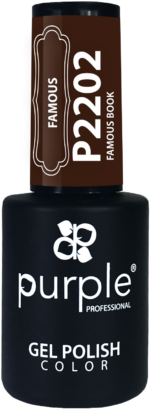Purple Professional Gel Polish Famous Book 10ml (P2202)