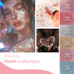 Purple Professional Gel Polish Flash Collection Kit