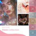 Purple Professional Gel Polish Flash Collection Kit