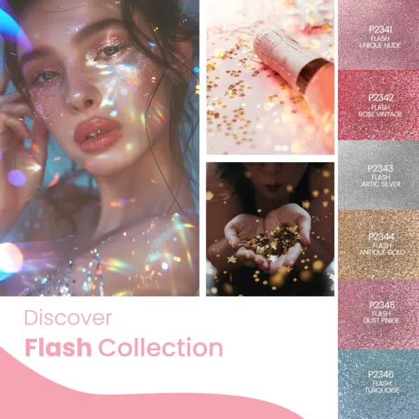 Purple Professional Gel Polish Flash Collection Kit