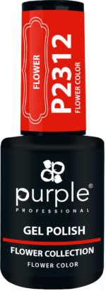 Purple Professional Gel Polish Flower Color 10ml (P2312)