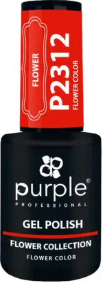 Purple Professional Gel Polish Flower Color 10ml (P2312)