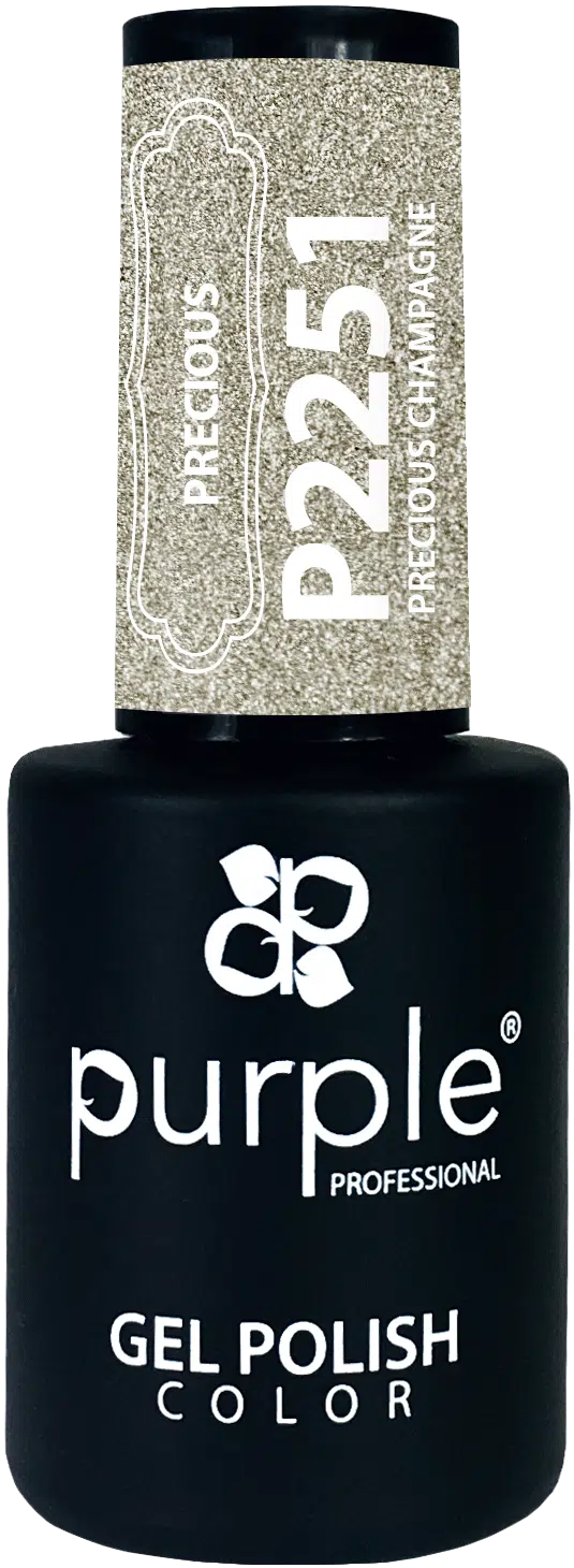 Purple Professional Gel Polish Precious Champagne 10ml (P2251) Purple Professional Gel Polish Precious Champagne 10ml (P2251)