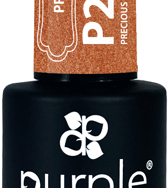 Purple Professional Gel Polish Precious Golden Cooper 10ml (P2253)
