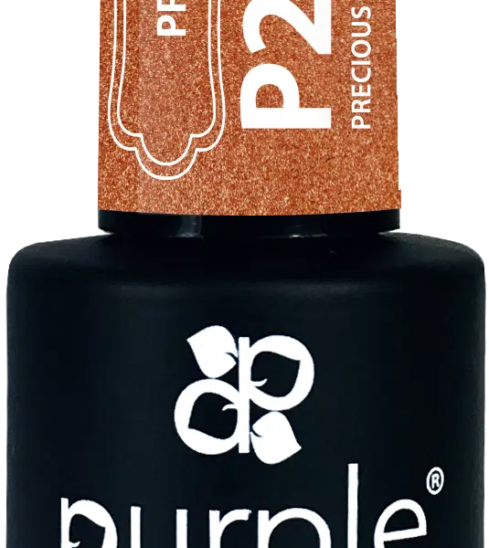 Purple Professional Gel Polish Precious Golden Cooper 10ml (P2253)