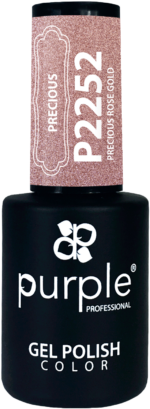 Purple Professional Gel Polish Precious Rose Gold 10ml (P2252)