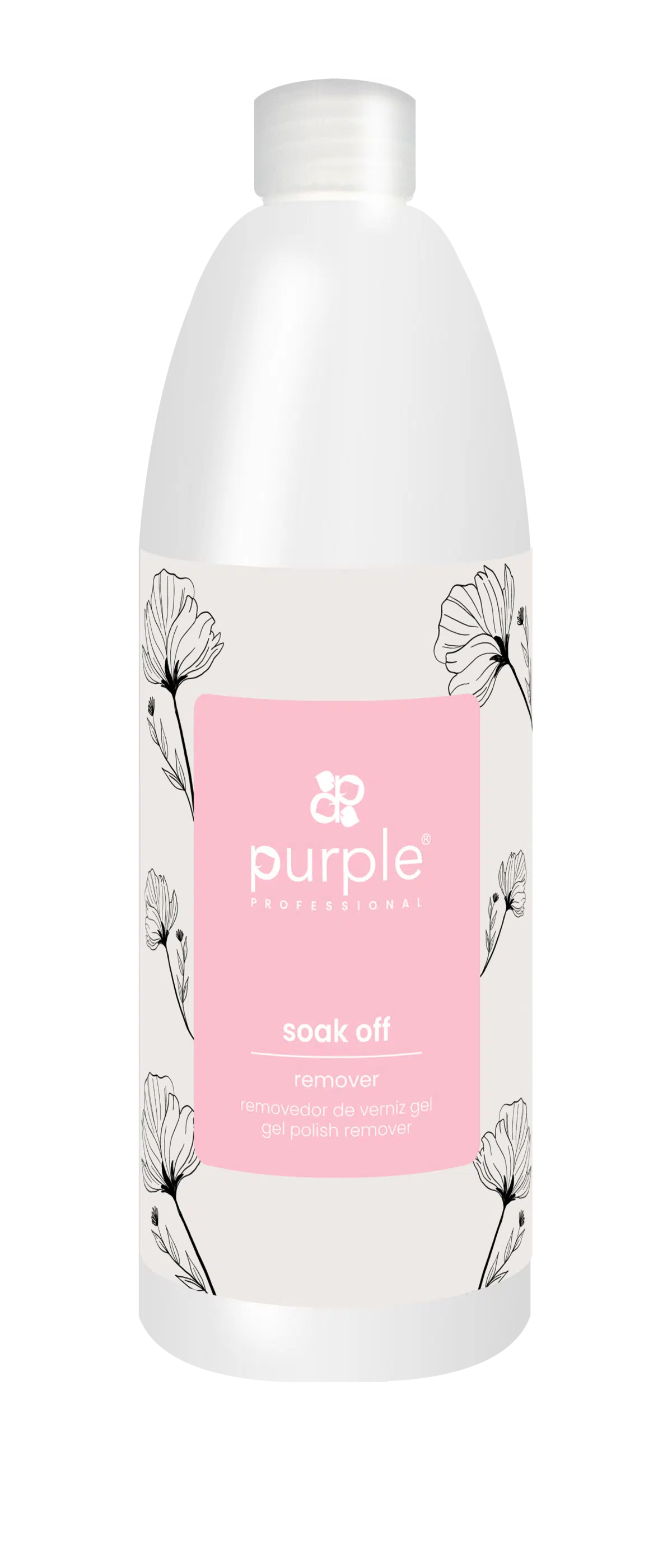 Purple Professional Soak Off Remover 1000ml