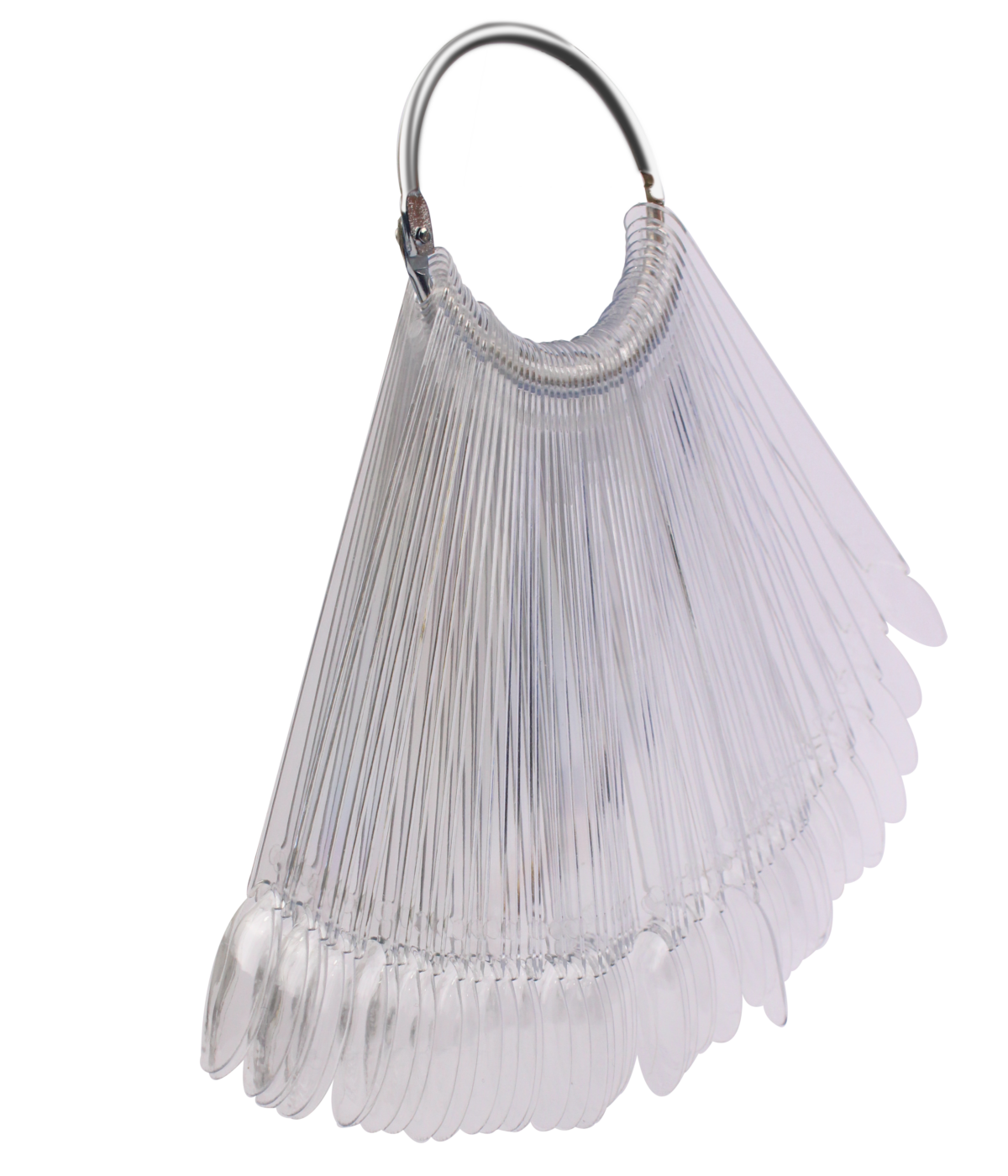 Purple Professional Transparante Display Ring Almond 50st.