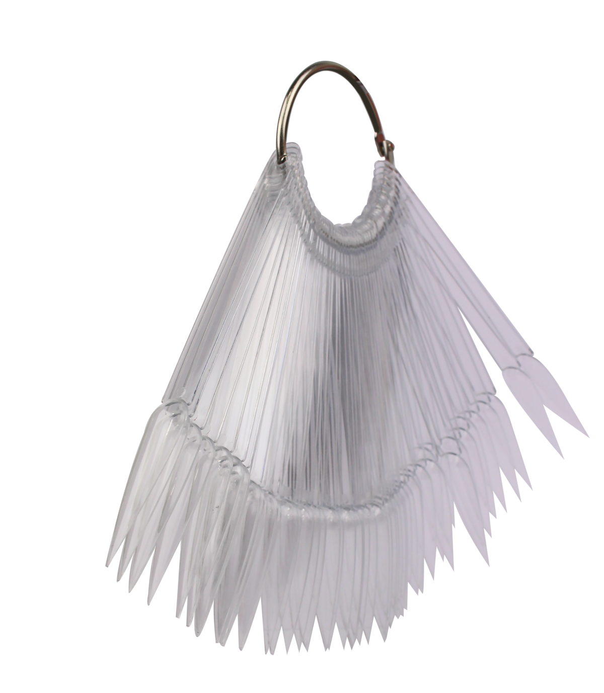 Purple Professional Transparante Display Ring Stiletto 50st. Purple Professional Transparante Display Ring Stiletto 50st.