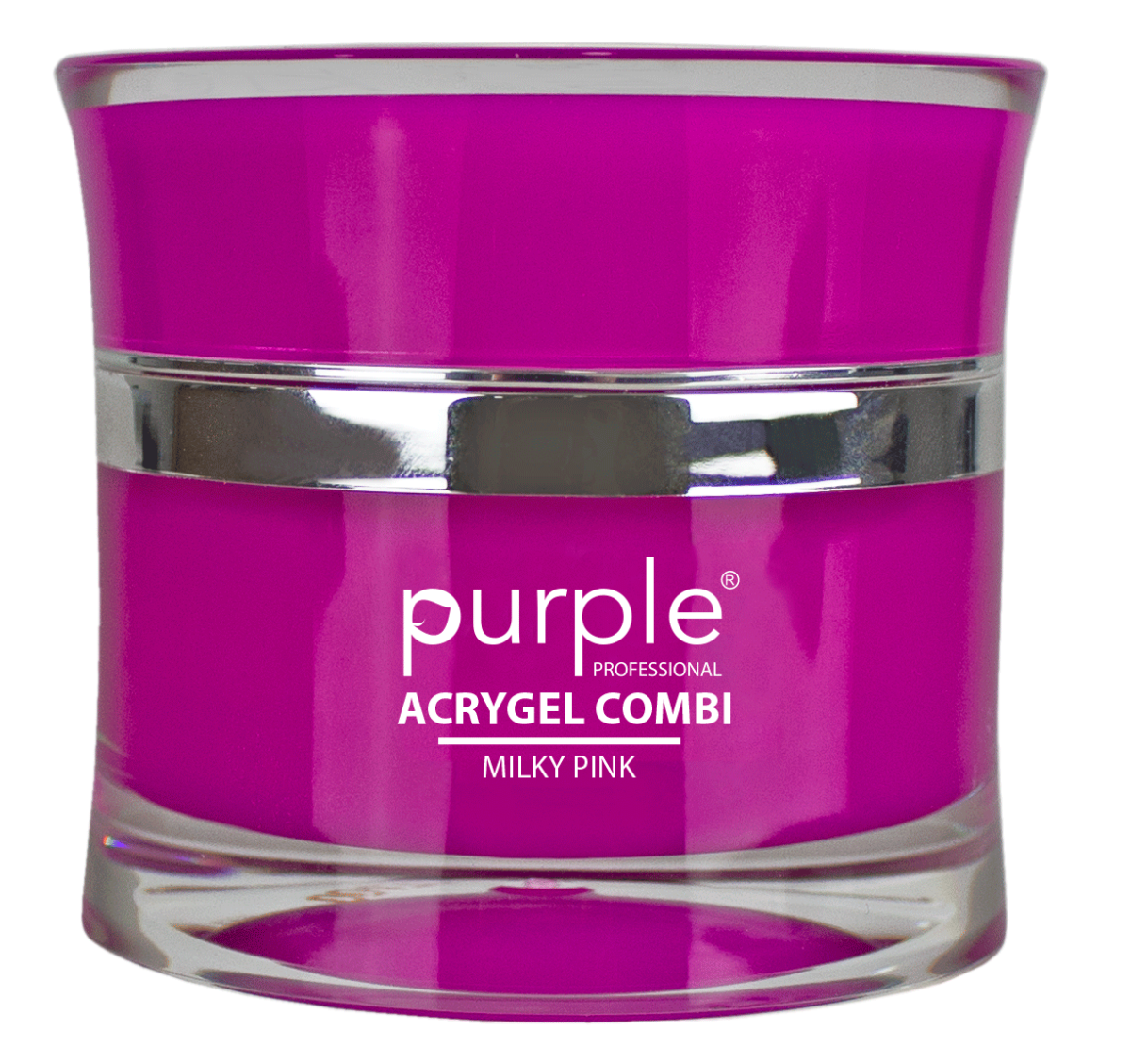 Purple Professional ACRYGEL Combi Milky Pink 50gr