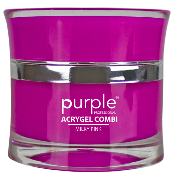 Purple Professional ACRYGEL Combi Milky Pink 50gr