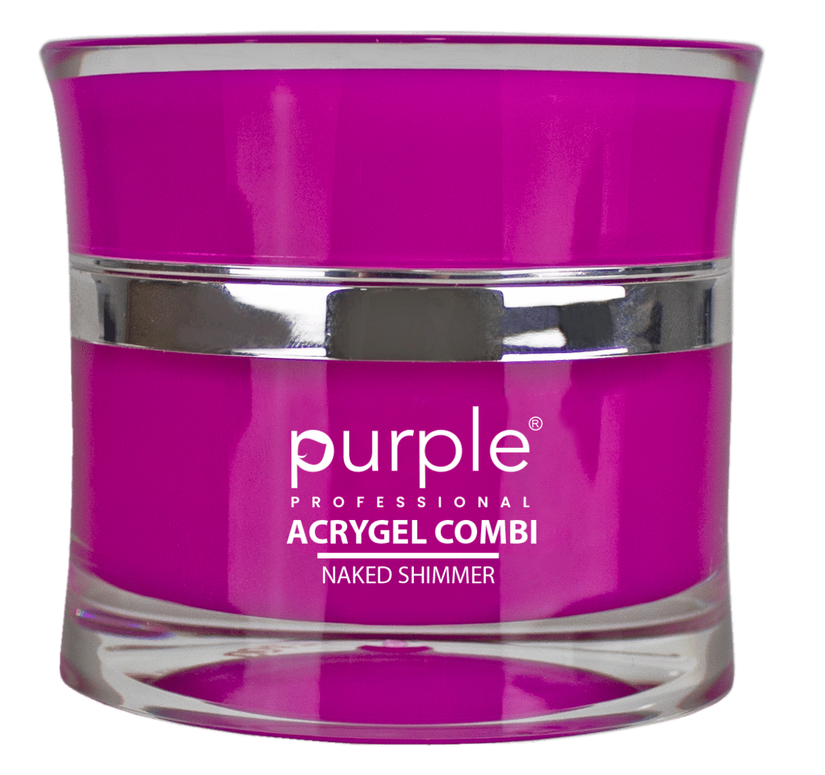 Purple Professional ACRYGEL Combi Naked Shimmer 50gr