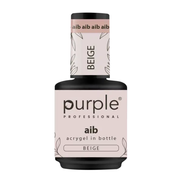 Purple Professional AIB - Acrygel In Bottle "Beige" 15ml
