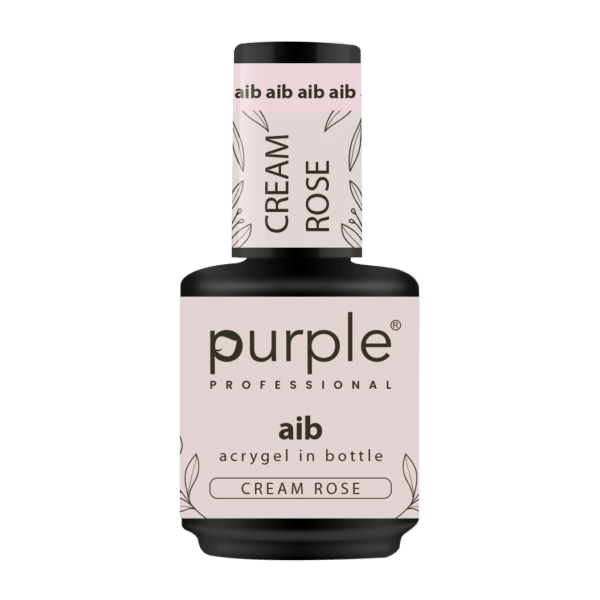 Purple Professional AIB - Acrygel In Bottle "Cream Rose" 15ml