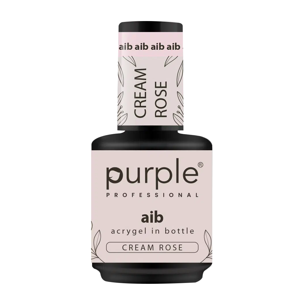 Purple Professional AIB - Acrygel In Bottle "Cream Rose" 15ml Purple Professional AIB - Acrygel In Bottle "Cream Rose" 15ml