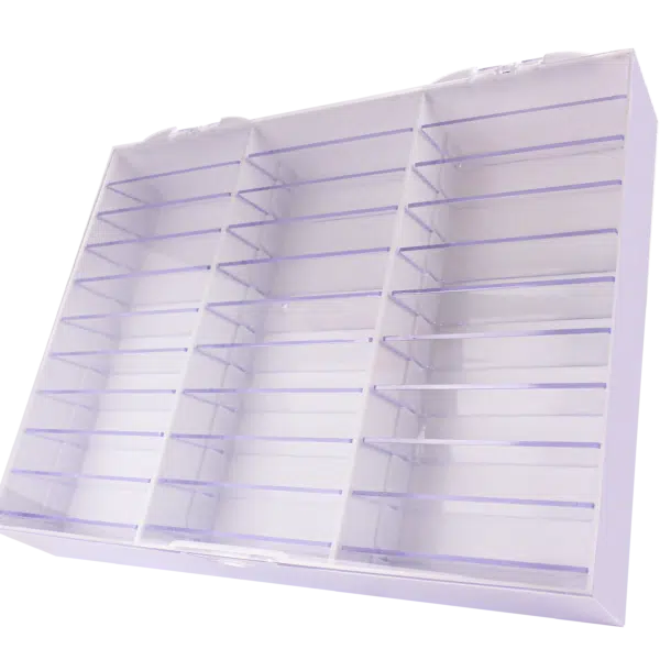 Purple Professional Display voor Nailart Tips (30st.)