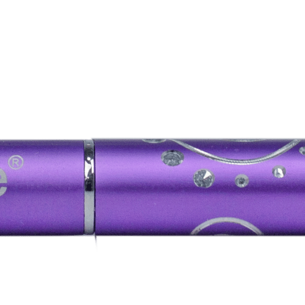 Purple Professional Nylon Gel Brush #2 Oval (metalen handle) (P580)