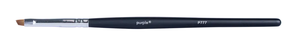 Purple Professional Nylon Nail Art One Stroke S Brush 3mm/4,5mm (wooden handle)