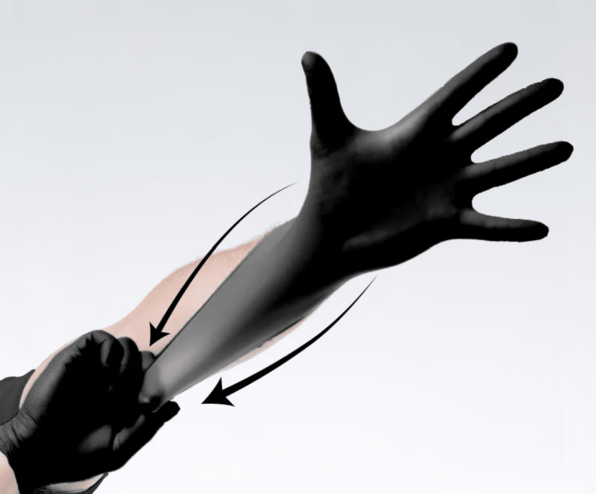 Handschoenen zwart maat M 100st. Soft Nitrile Premium