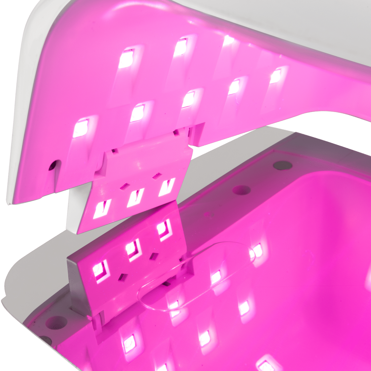 Virgin Nails Draadloze UV/LED Lamp wit (met duimsteun)