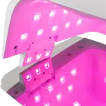 Virgin Nails Draadloze UV/LED Lamp wit (met duimsteun)