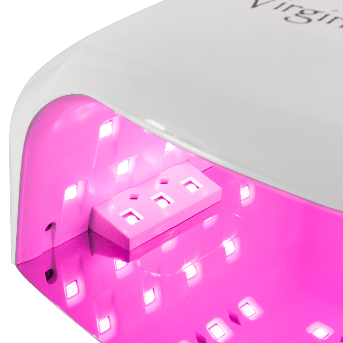 Virgin Nails Draadloze UV/LED Lamp wit (met duimsteun)