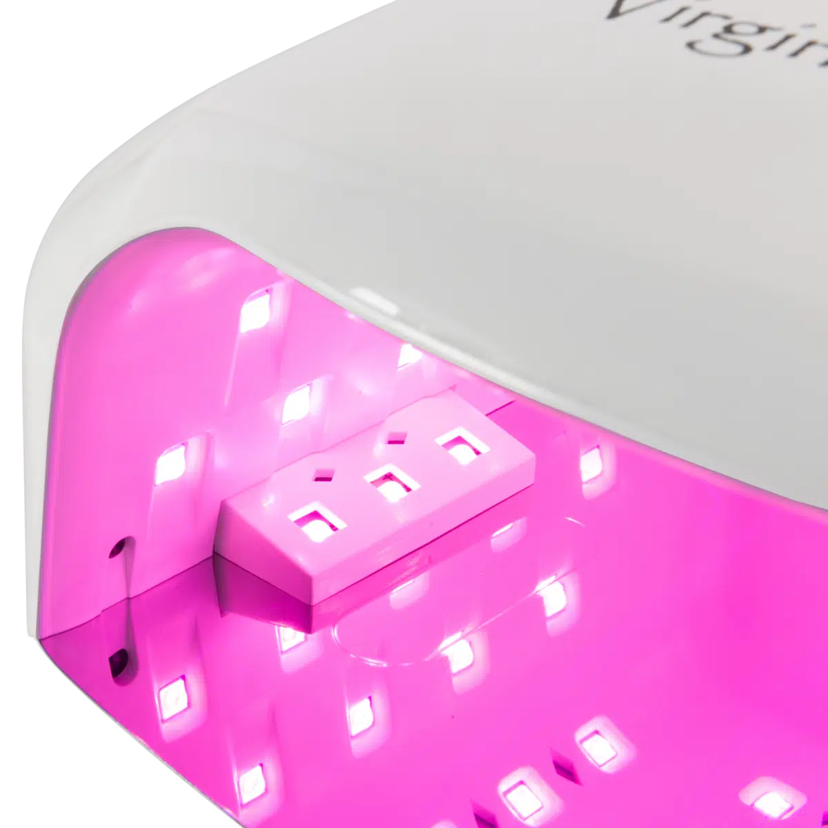 Virgin Nails Draadloze UV/LED Lamp wit (met duimsteun)