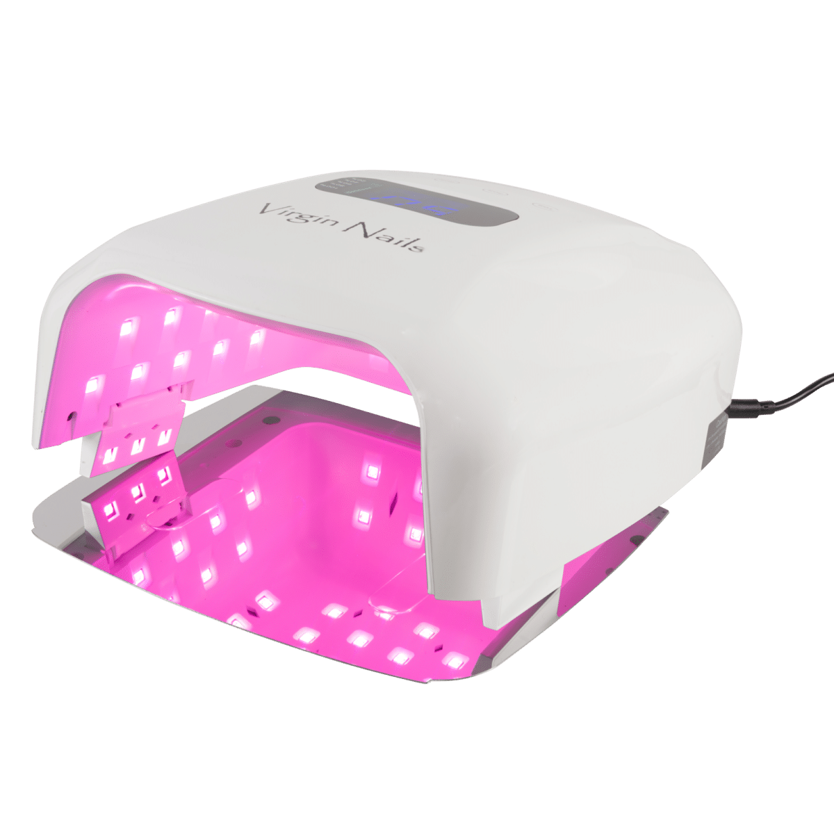 Virgin Nails Draadloze UV/LED Lamp wit (met duimsteun)
