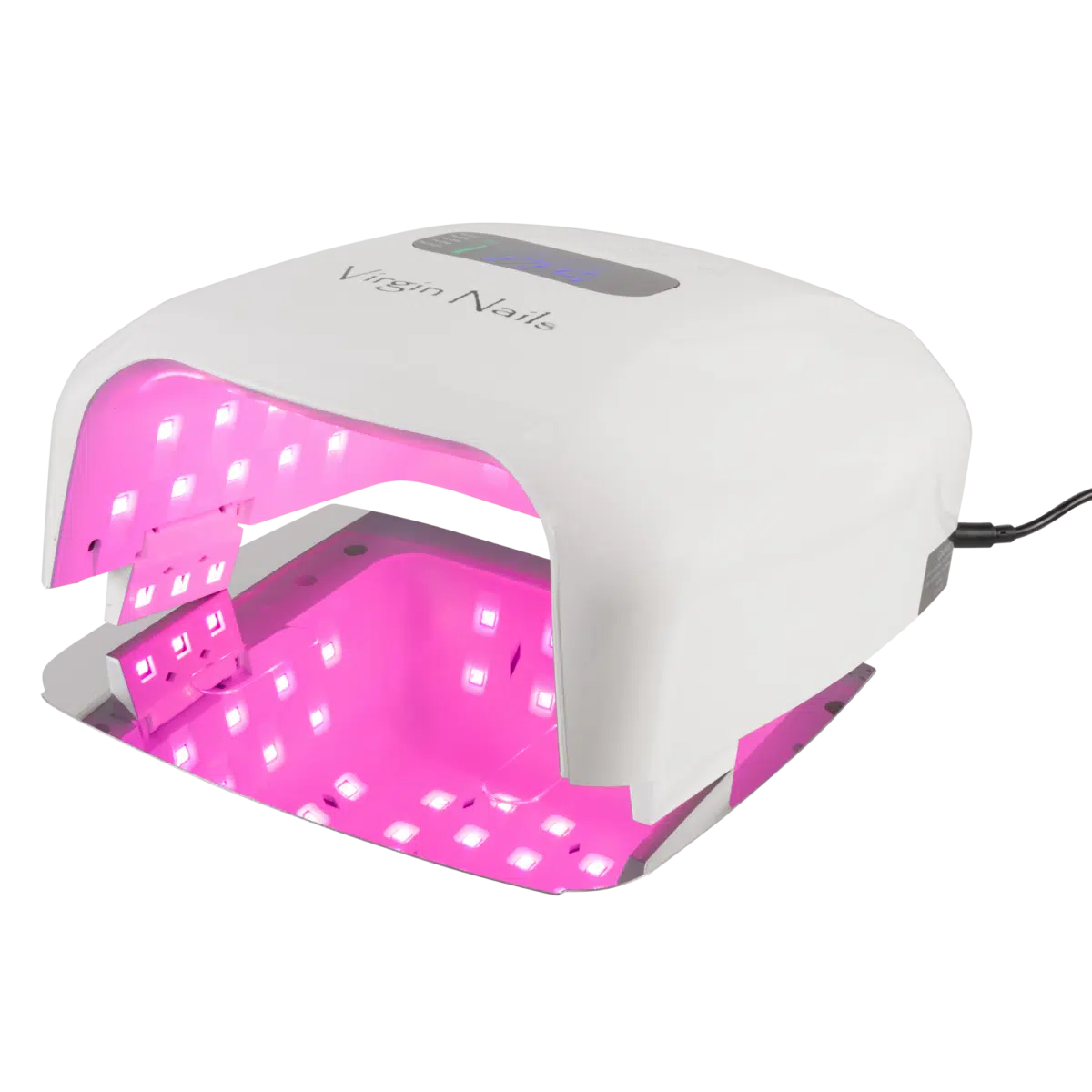 Virgin Nails Draadloze UV/LED Lamp wit (met duimsteun)