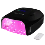 Virgin Nails Draadloze UV/LED Lamp zwart (met duimsteun)