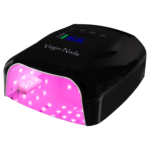 Virgin Nails Draadloze UV/LED Lamp zwart (met duimsteun)
