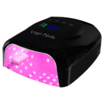 Virgin Nails Draadloze UV/LED Lamp zwart (met duimsteun)