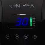 Virgin Nails Draadloze UV/LED Lamp zwart (met duimsteun)