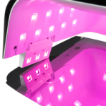 Virgin Nails Draadloze UV/LED Lamp zwart (met duimsteun)