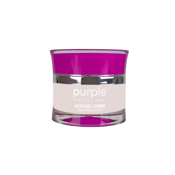 Purple Professional ACRYGEL Combi Milky White Opack 50gr