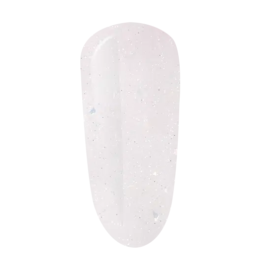 Purple Professional BIB Builder In Bottle - White Multi Flakes 15ml