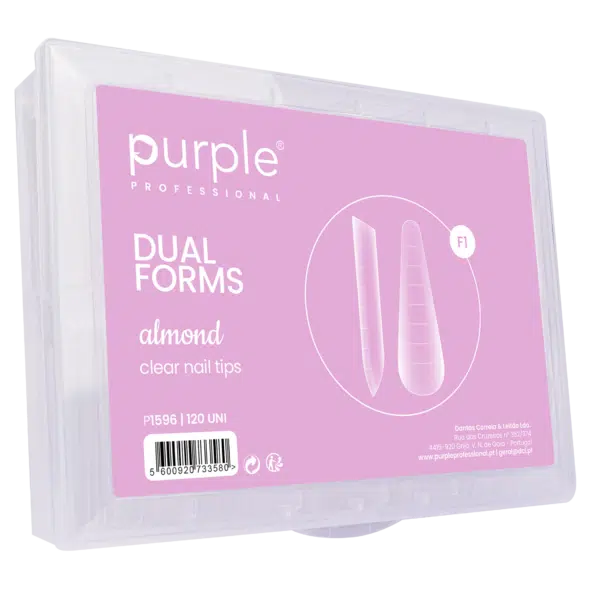 Purple Professional Dual Forms F1 Almond (120st.)