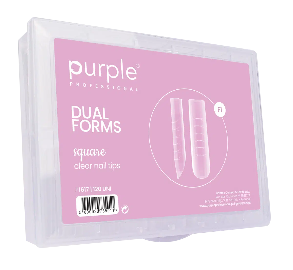 Purple Professional Dual Forms F1 Square (120st.)